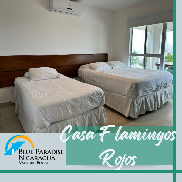 Casa Flamingos Rojos