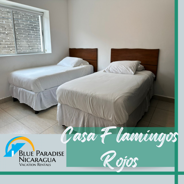 Casa Flamingos Rojos