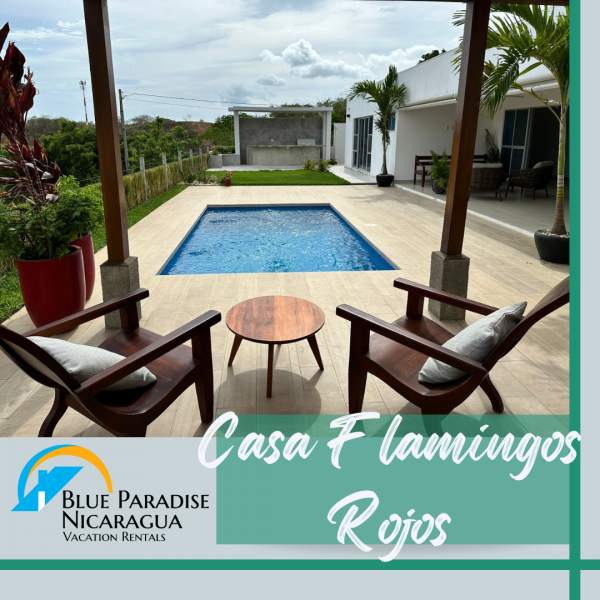 Casa Flamingos Rojos