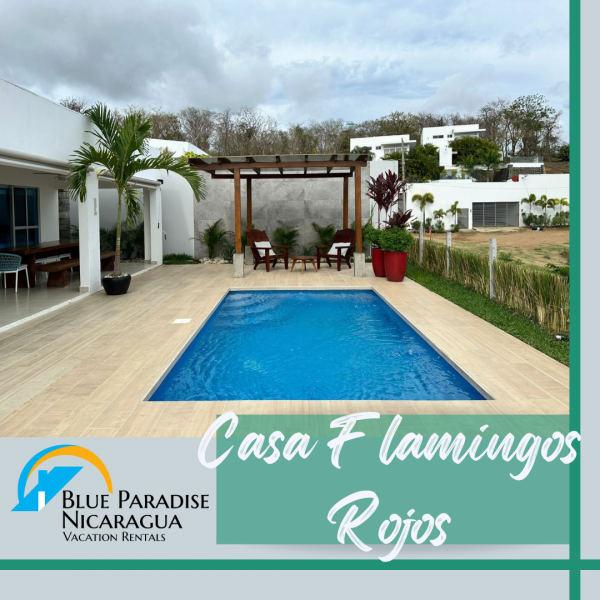 Casa Flamingos Rojos