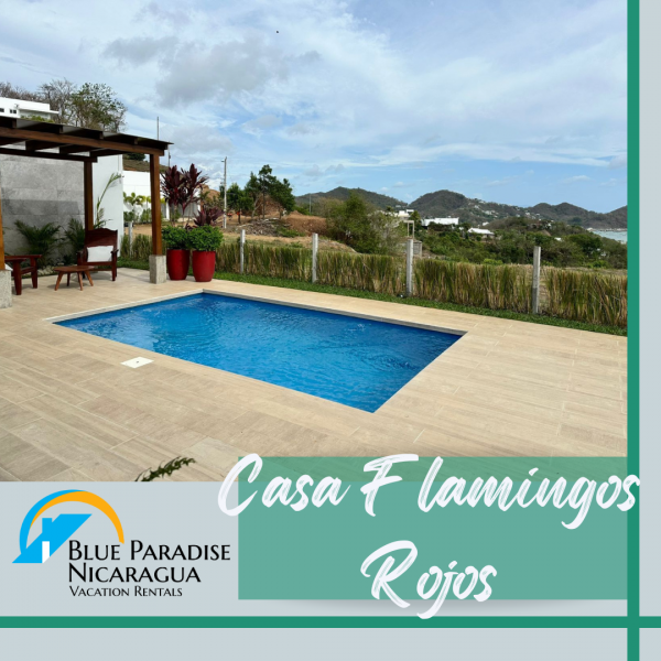 Casa Flamingos Rojos