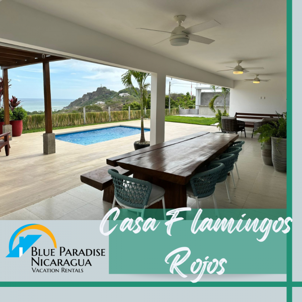 Casa Flamingos Rojos