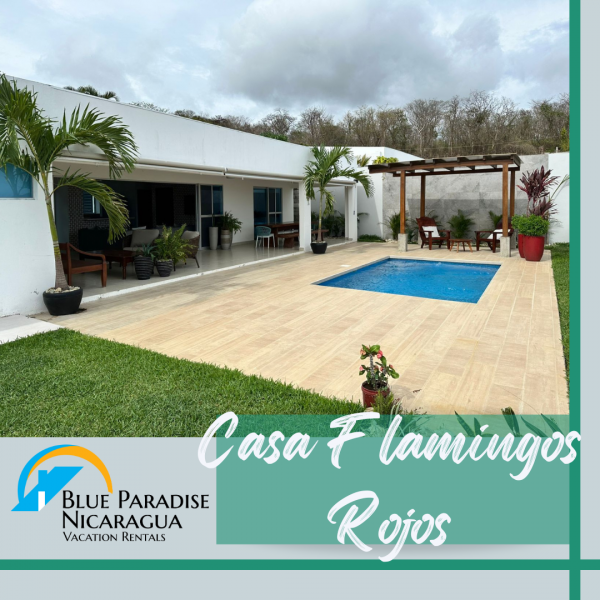Casa Flamingos Rojos